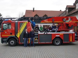 Kinder Feuerwehr Besuch FF Auerbach